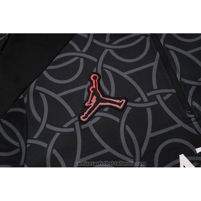 Chandal de Sudadera del Paris Saint-Germain Jordan Nino 24/25 Negro